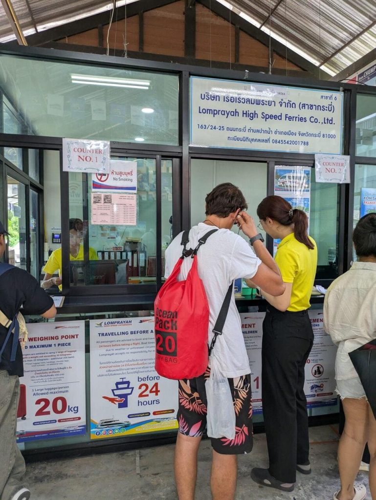 Billetes de autobús de Krabi a Koh Samui