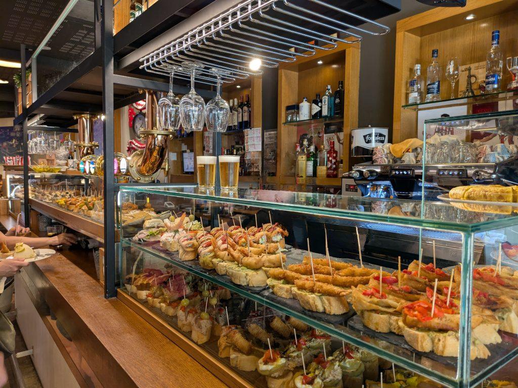 sitios donde comer en bilbao pintxos y bocados rápidos