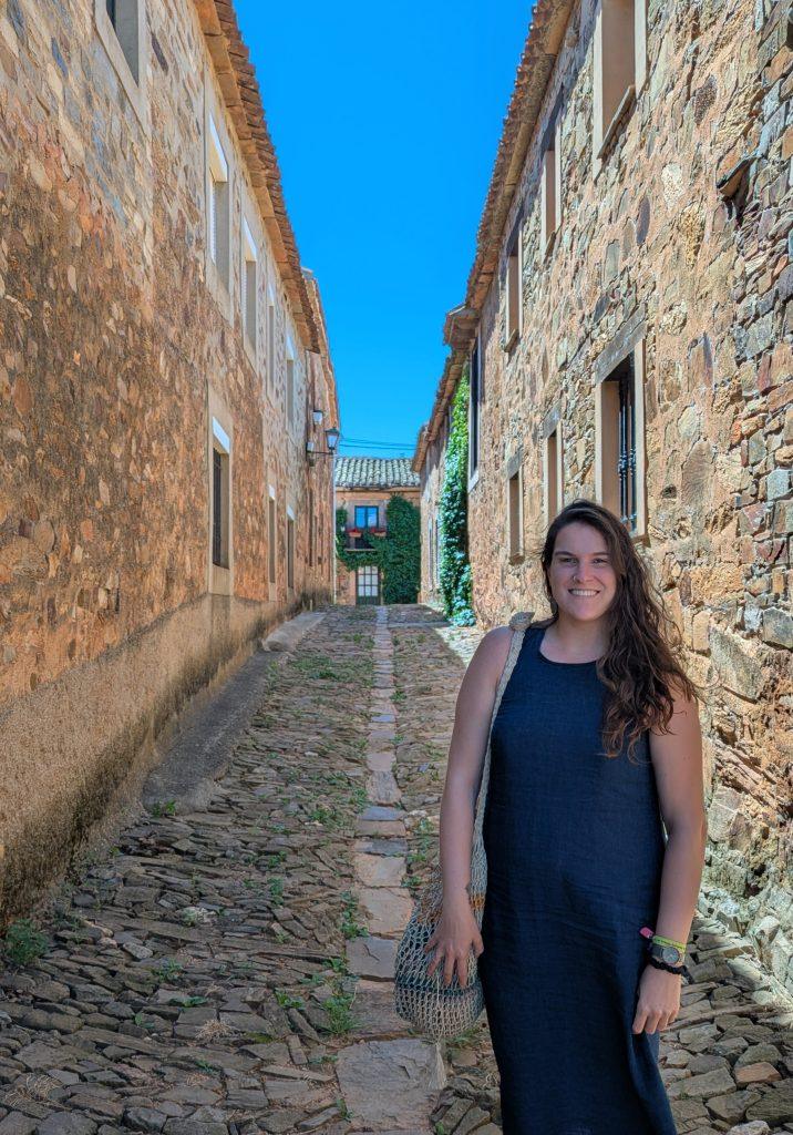 Visitando el pueblo entre sus calles