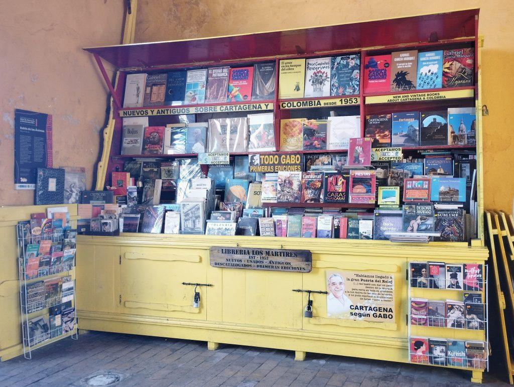 Librería Los Mártires con ediciones únicas de las obras de Gabriel García Márquez en Cartagena de Indias