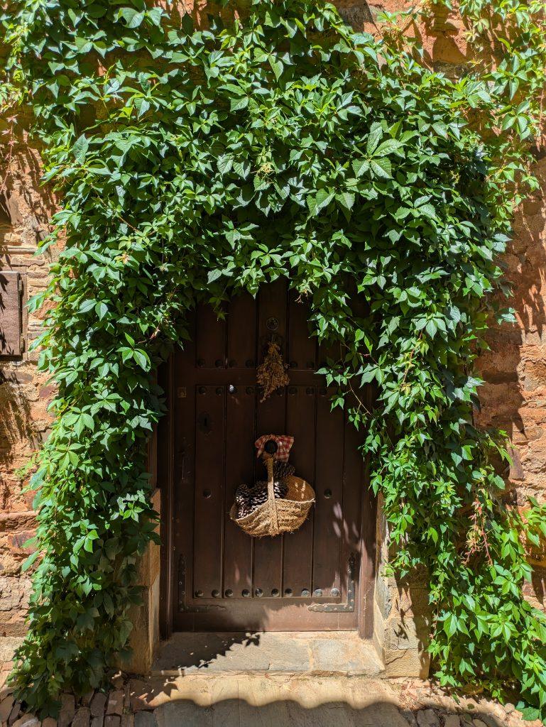Preciosa puerta en Castrillo de Polvazares