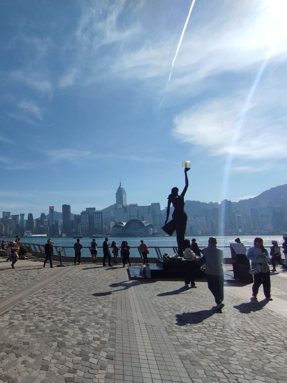 Avenue of Stars, probablemente la zona más conocida de Hong Kong