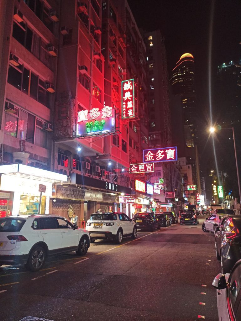 Luces de Mong KoK, en Kowloon
