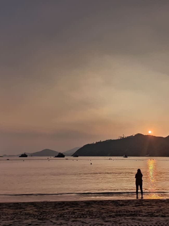 Deep Water Bay Beach, perfecto para un sexto día en Hong Kong
