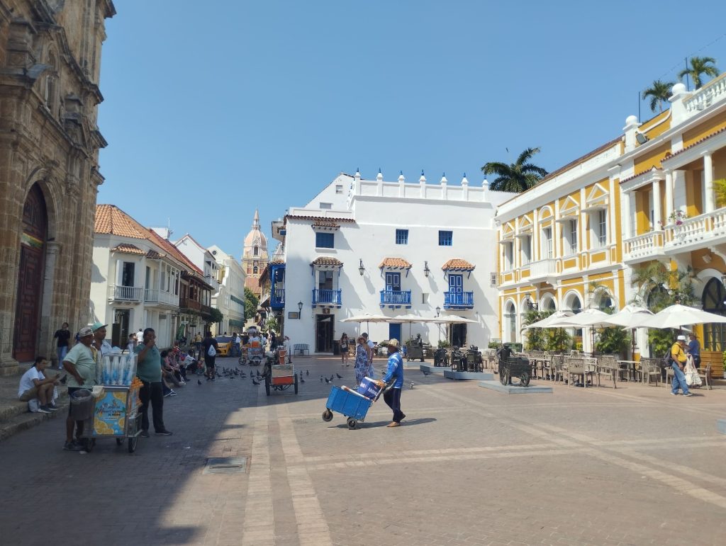 Centro histórico de Cartagena de Indias.