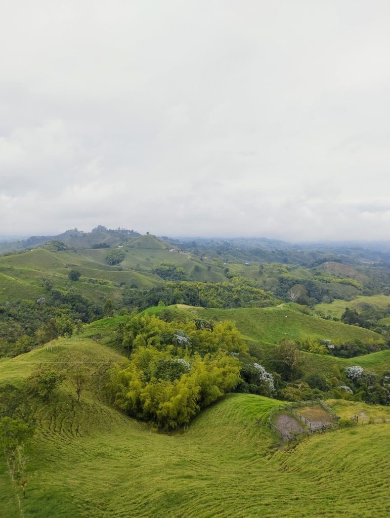 Vistas desde uno de los miradores más importantes de Filandia: Colina Iluminada