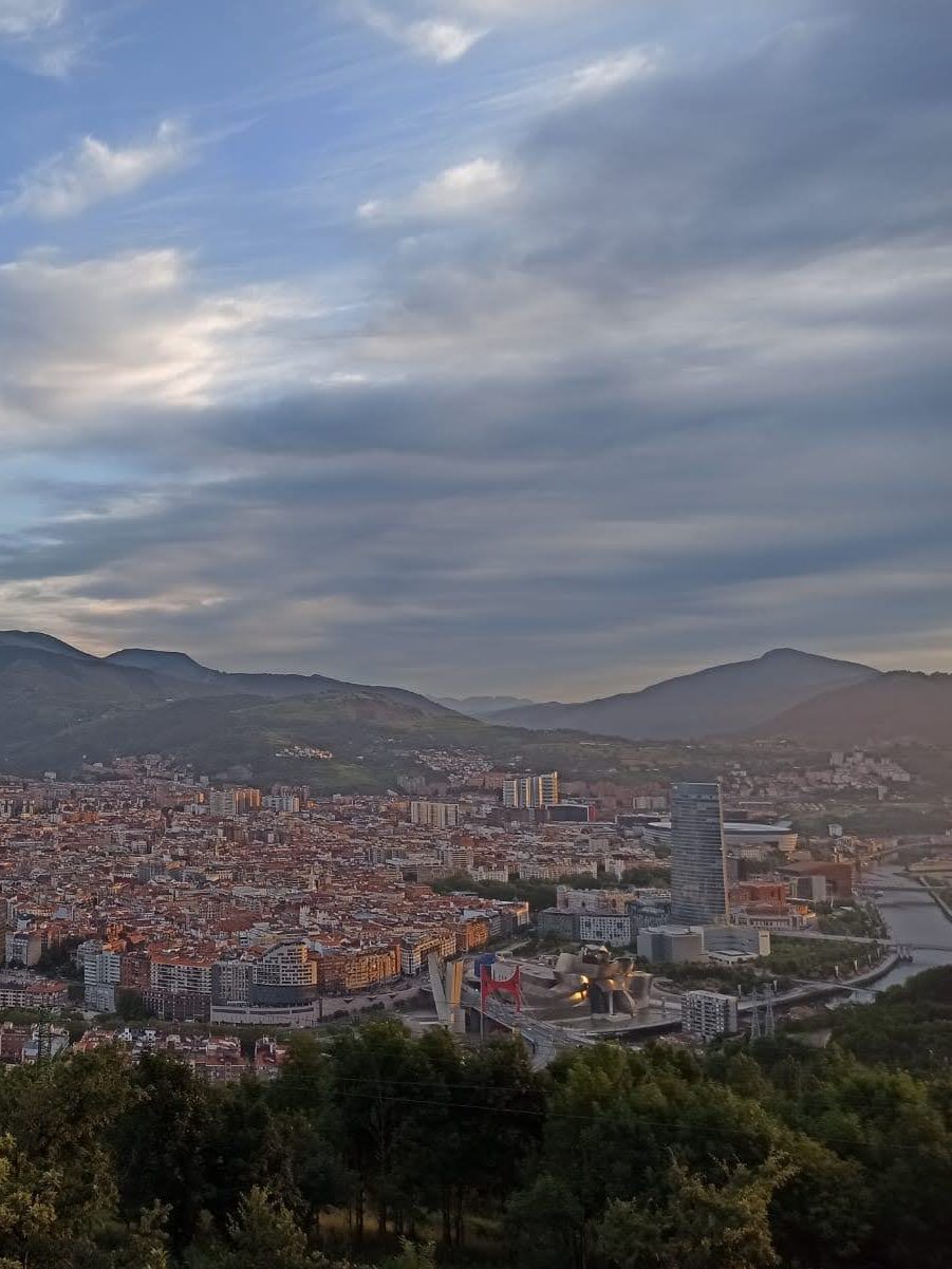 Vistas desde Artxanda, una de las cosas que hacer en Bilbao en 2 días