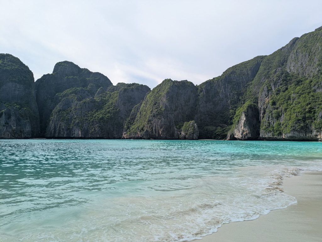 Panorámica increíble de Maya Bay