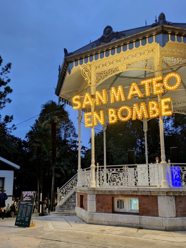 El Bombé, donde se celebran muchas de las fiestas de Oviedo, incluida San Mateo