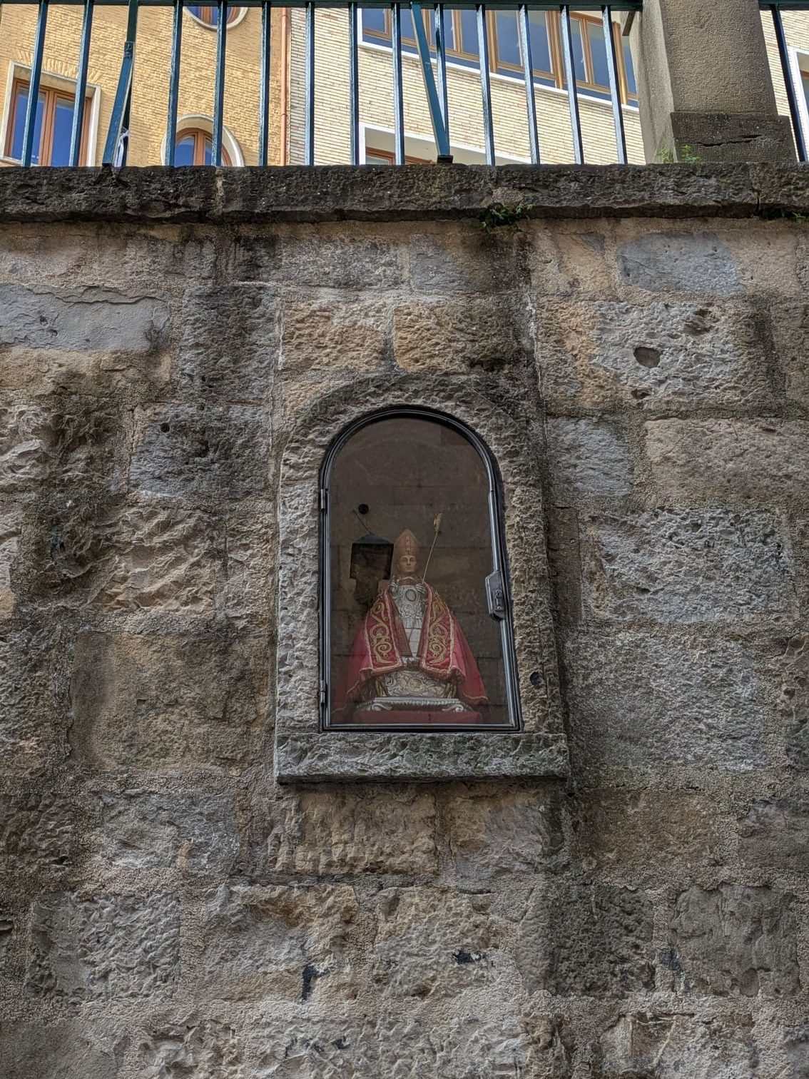 San Fermín, al que cantan y piden los mozos justo antes de cada encierro