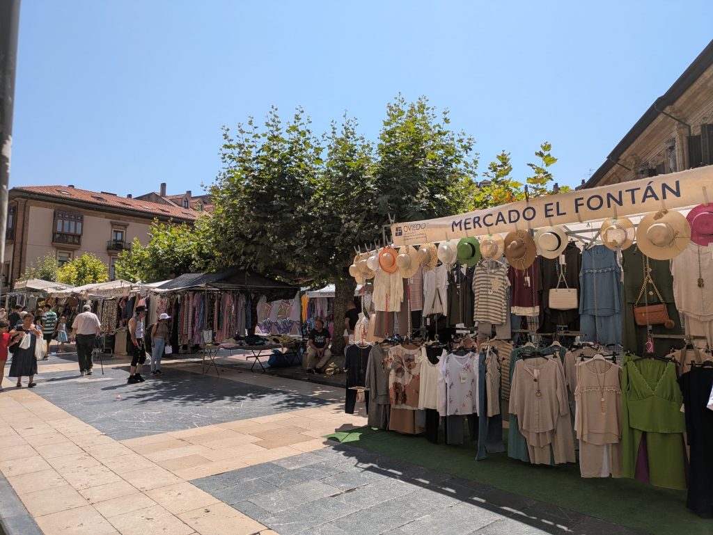 Mercado del Fontán en agosto de 2025