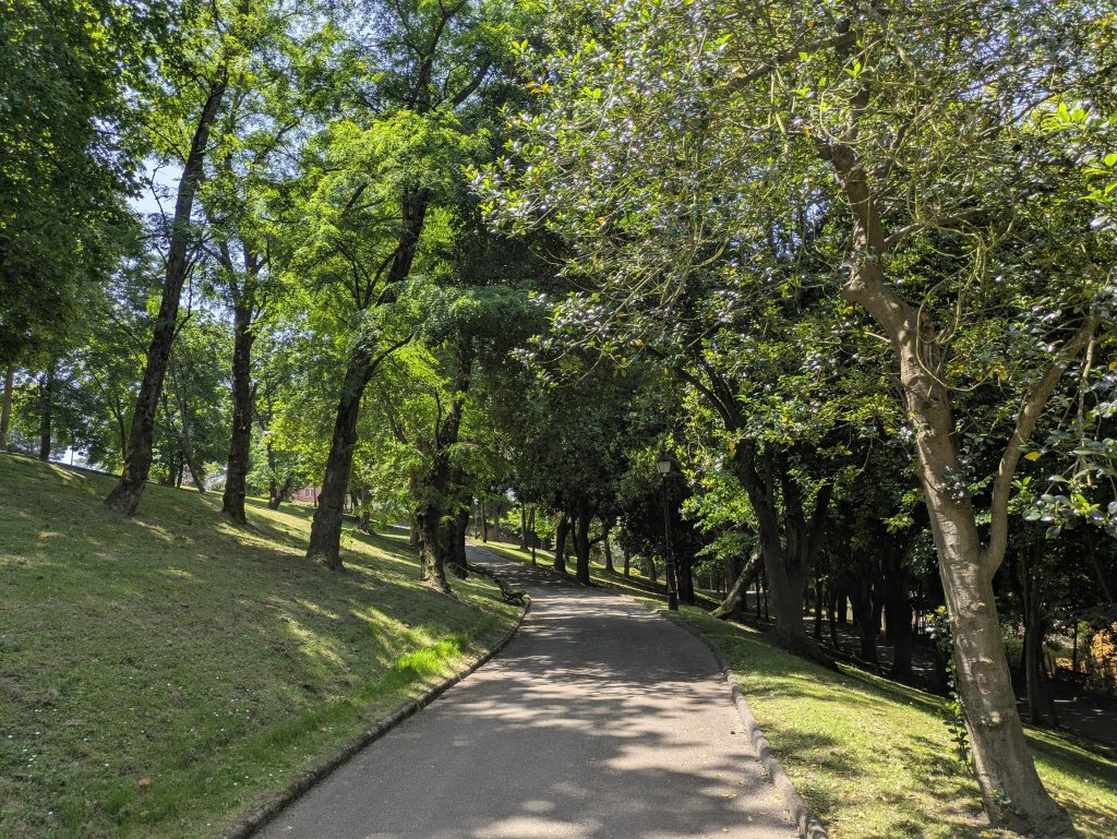 Los Jardines de la Rodriga, un parque escondido en la ciudad de Oviedo