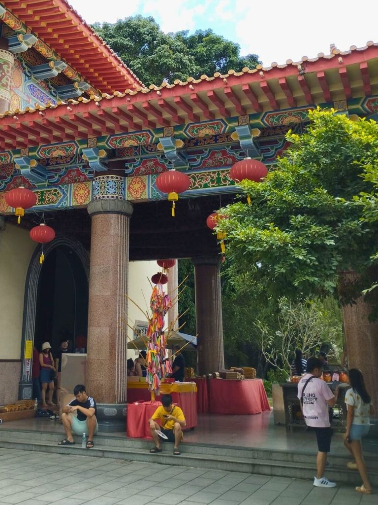 Postal de Kek Lok Si, Georgetown, Malasia.