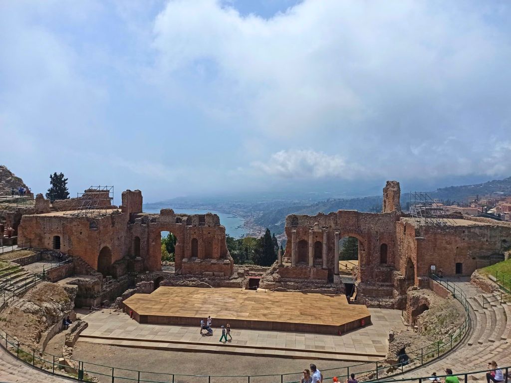 Teatro Romano de Taormina, otro de los protagonistas del viaje