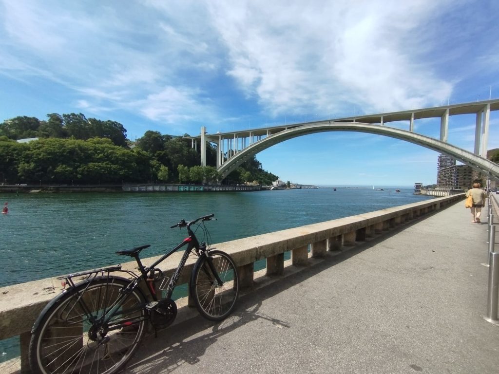 Ruta en bicicleta por Oporto