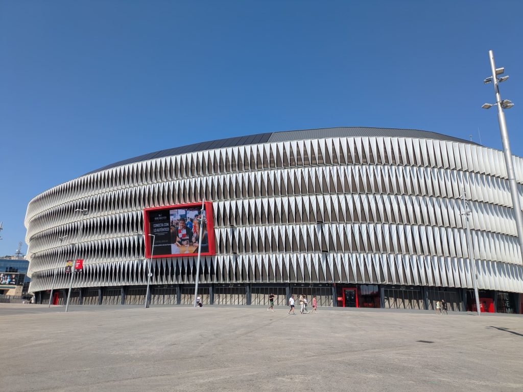 El Estadio de San Mamés de Bilbao, una de las cosas que ver en la capital de Vizcaya