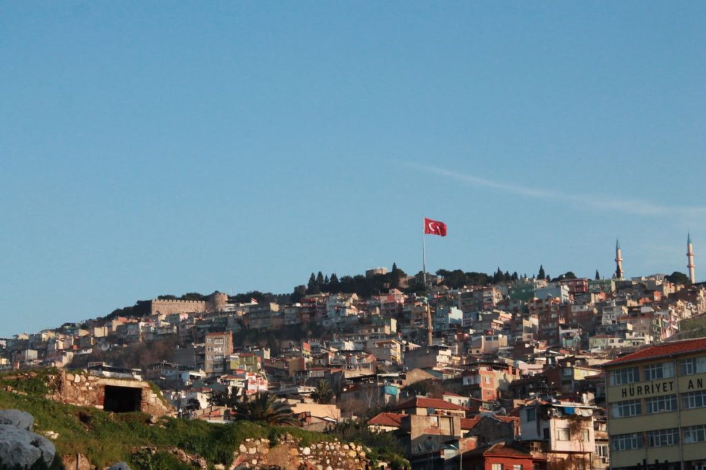 Monte Kadifekale en Esmirna