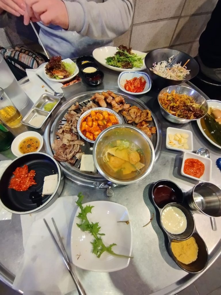 Barbacoa coreana en Seomyeon