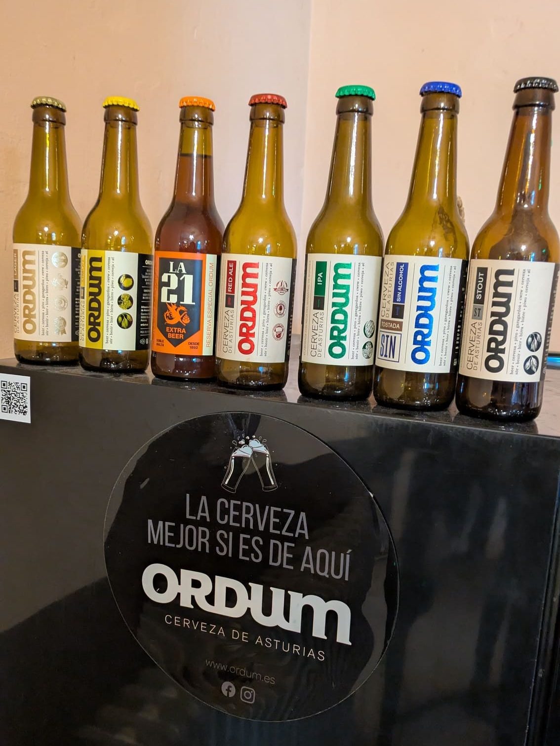 Tipos de cerveza Ordum