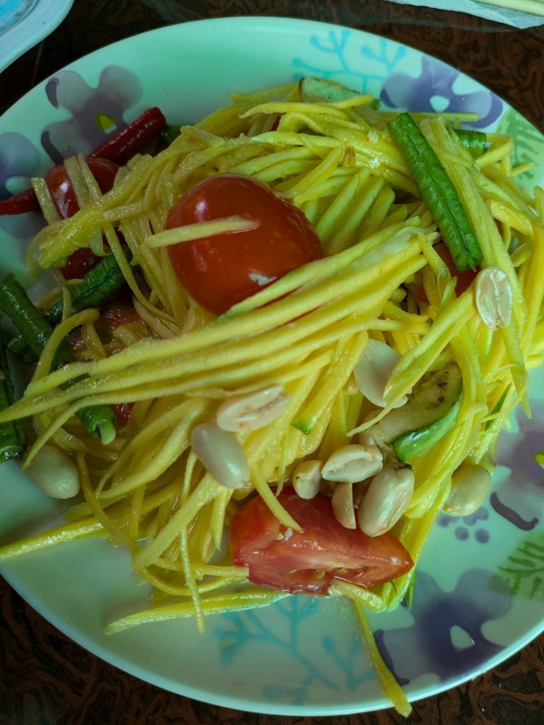 Mango salad
