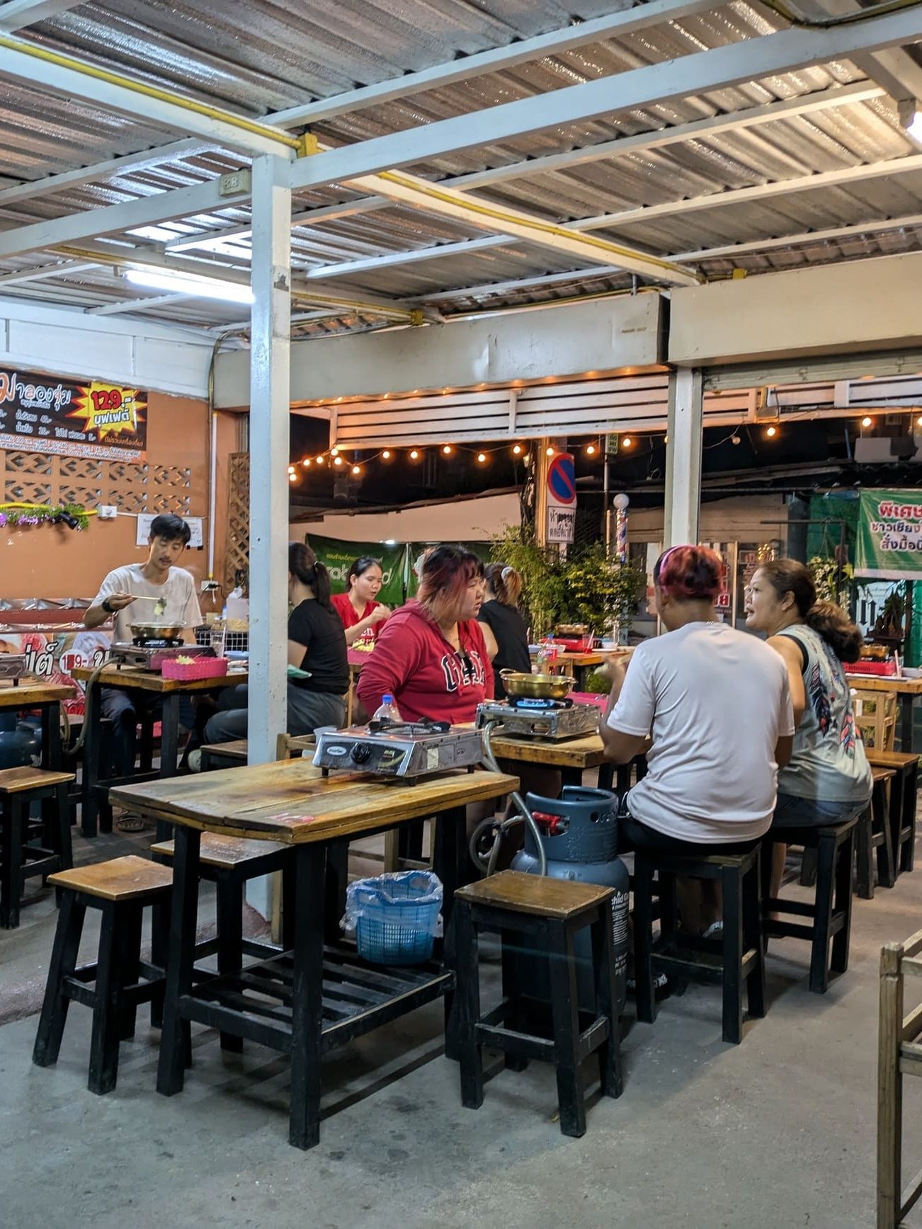 El mookata es una tradición muy social en Tailandia