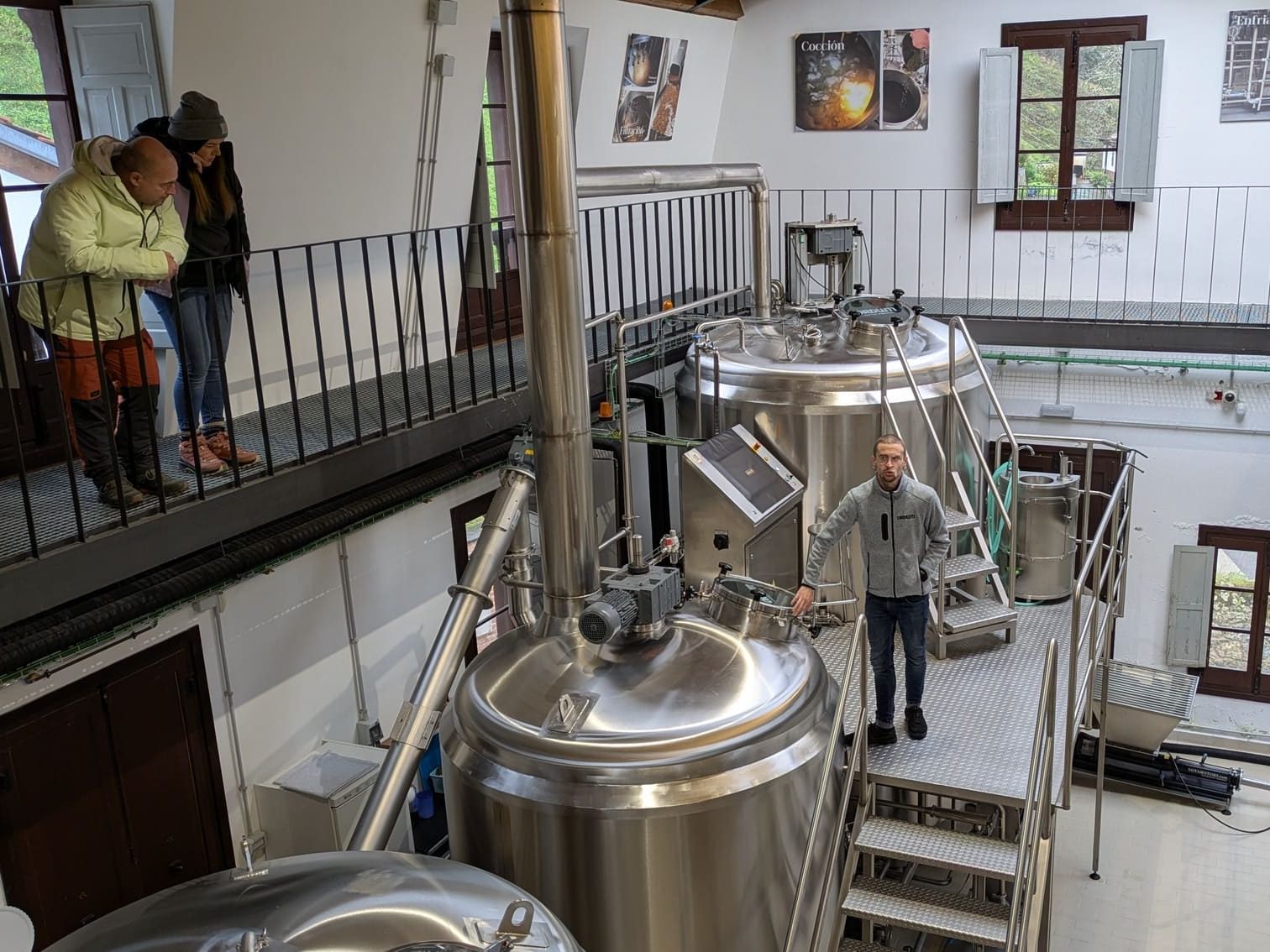 Sala de cocción de la cerveza Ordum