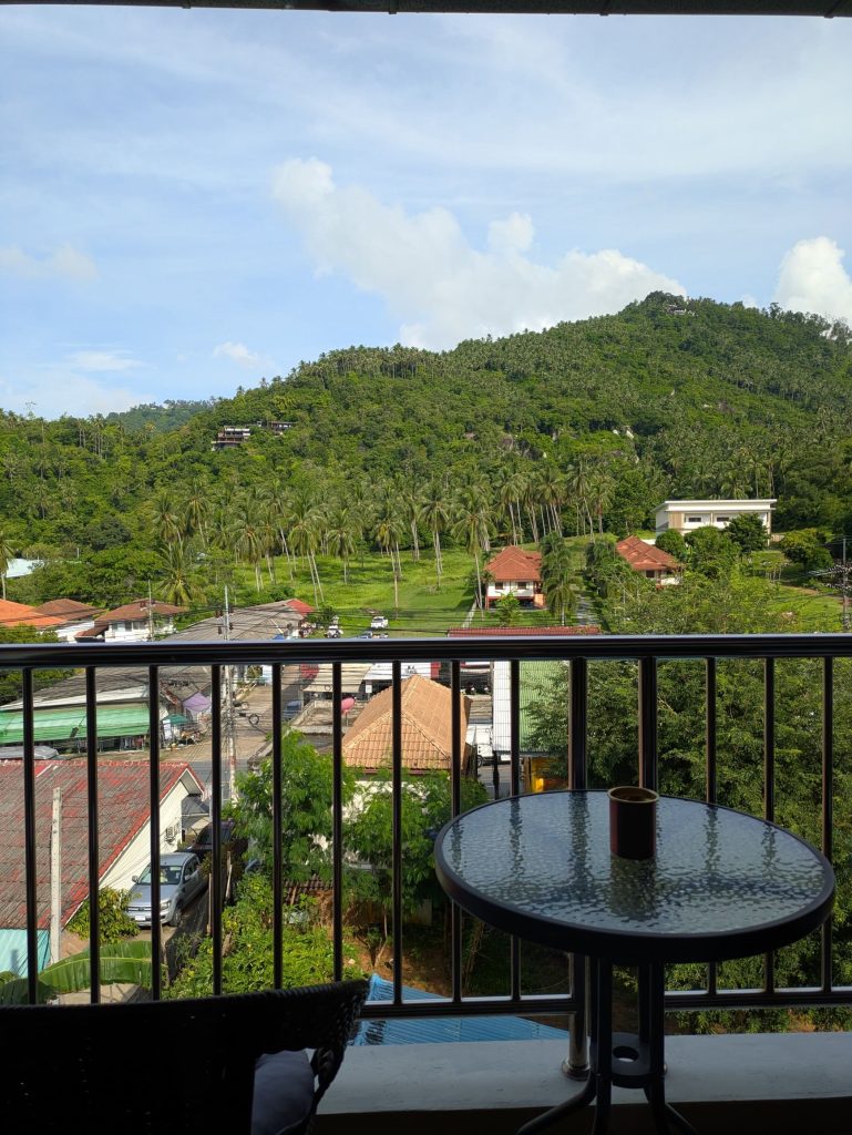 Más allá de lo que ver en Koh Samui, vistazas desde el hotel