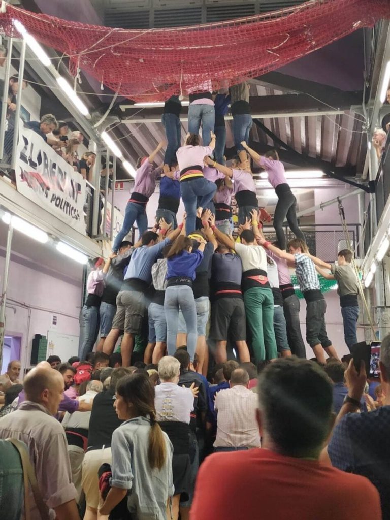 Algo especial que ver en Tarragona son los castellers