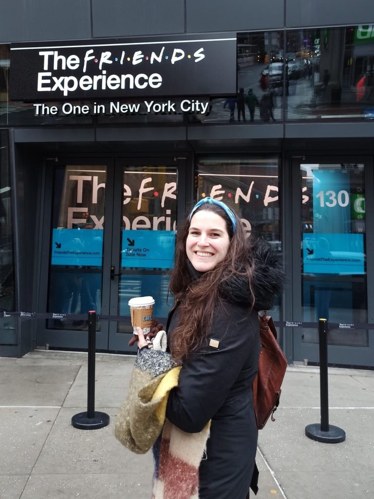 Entrada a la Friends Experience en Nueva York