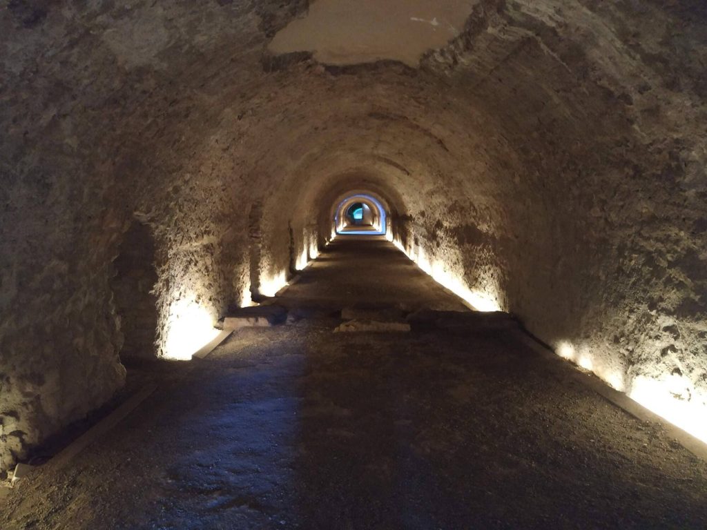 Galerías subterráneas del circo romano tarraconense.