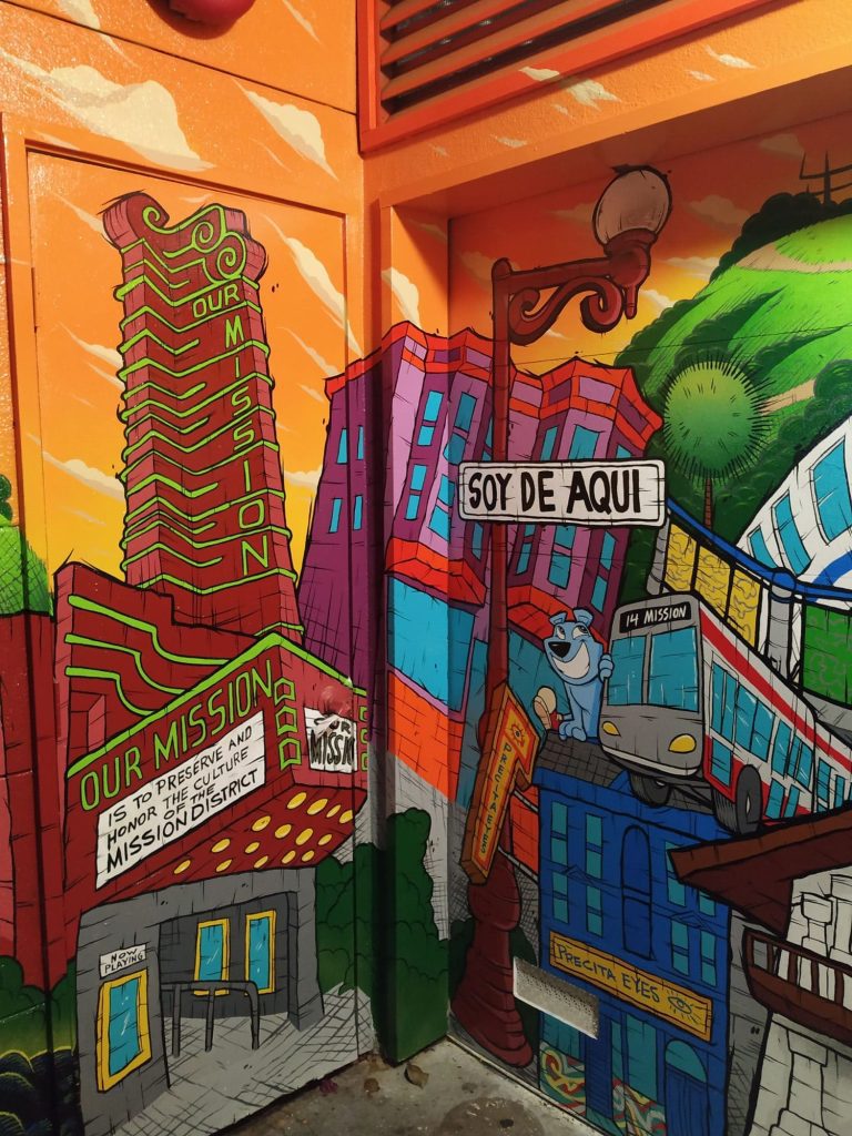 Street art en Mission, San Francisco