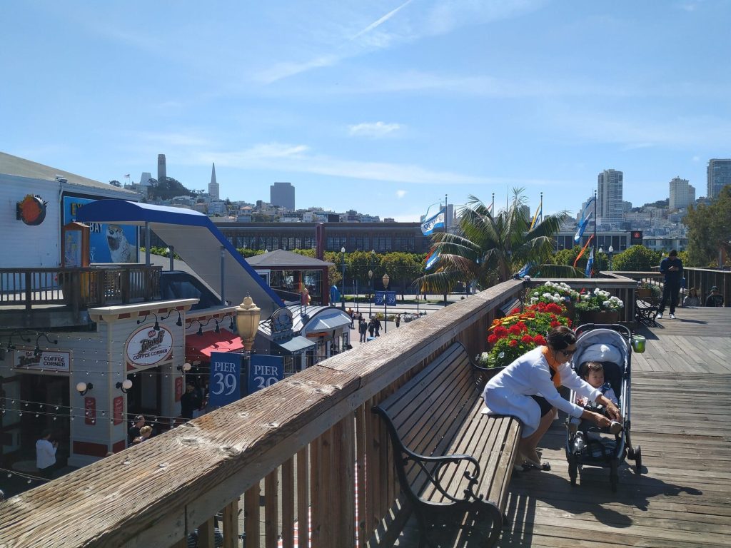 Pier 39 en Fisherman's Wharf