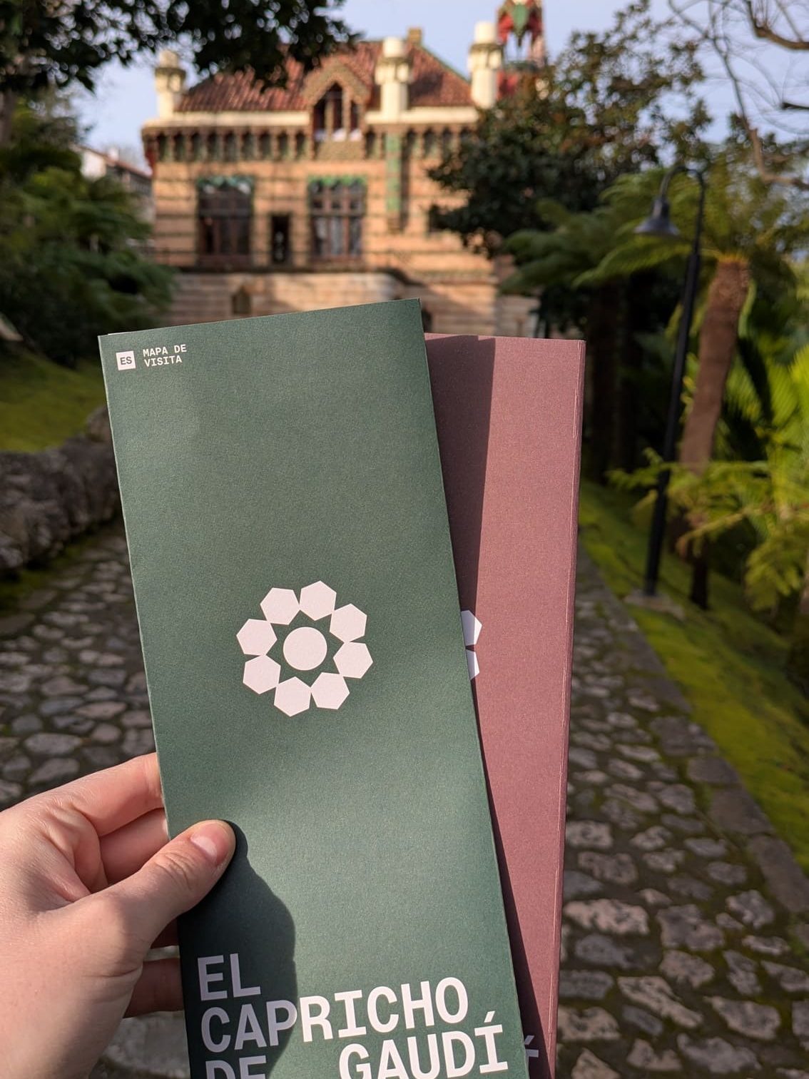 Mapa de visita a El Capricho