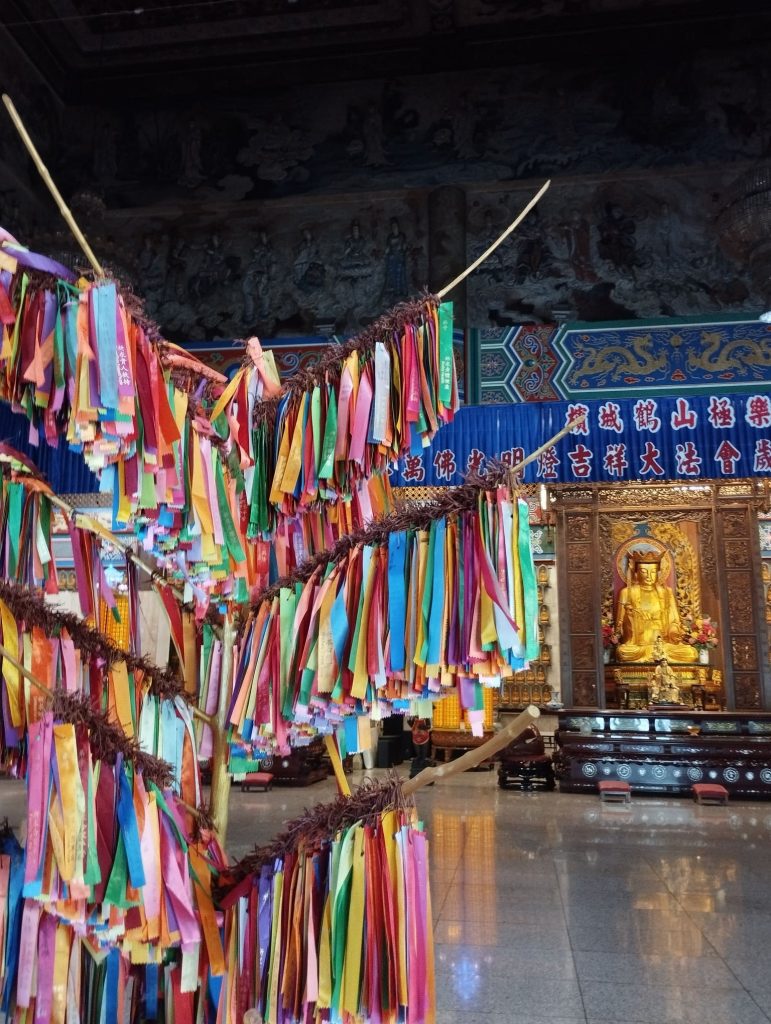 Ofrendas para entregar a Buda a cambio de protección