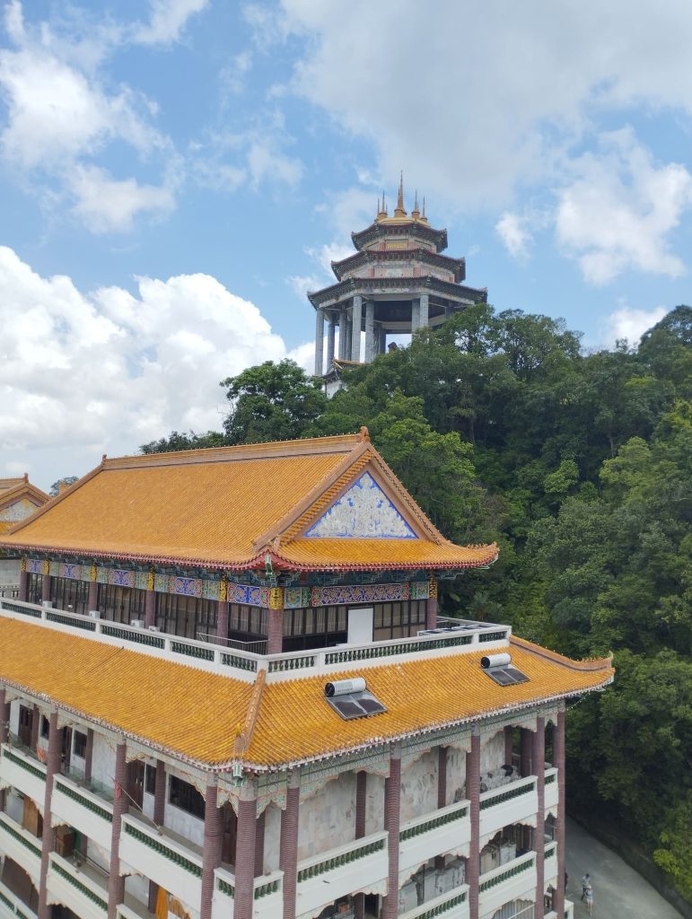 Vistas desde lo alto de la pagoda de 7 pisos