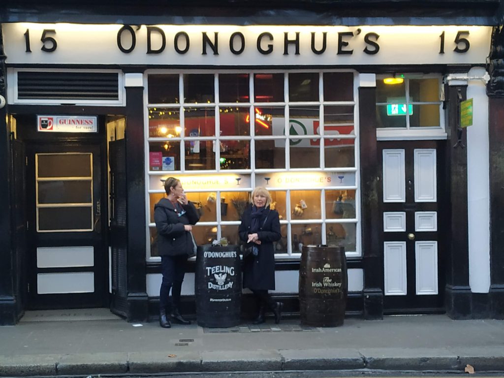 Entrada al pub O'Donnoghue's