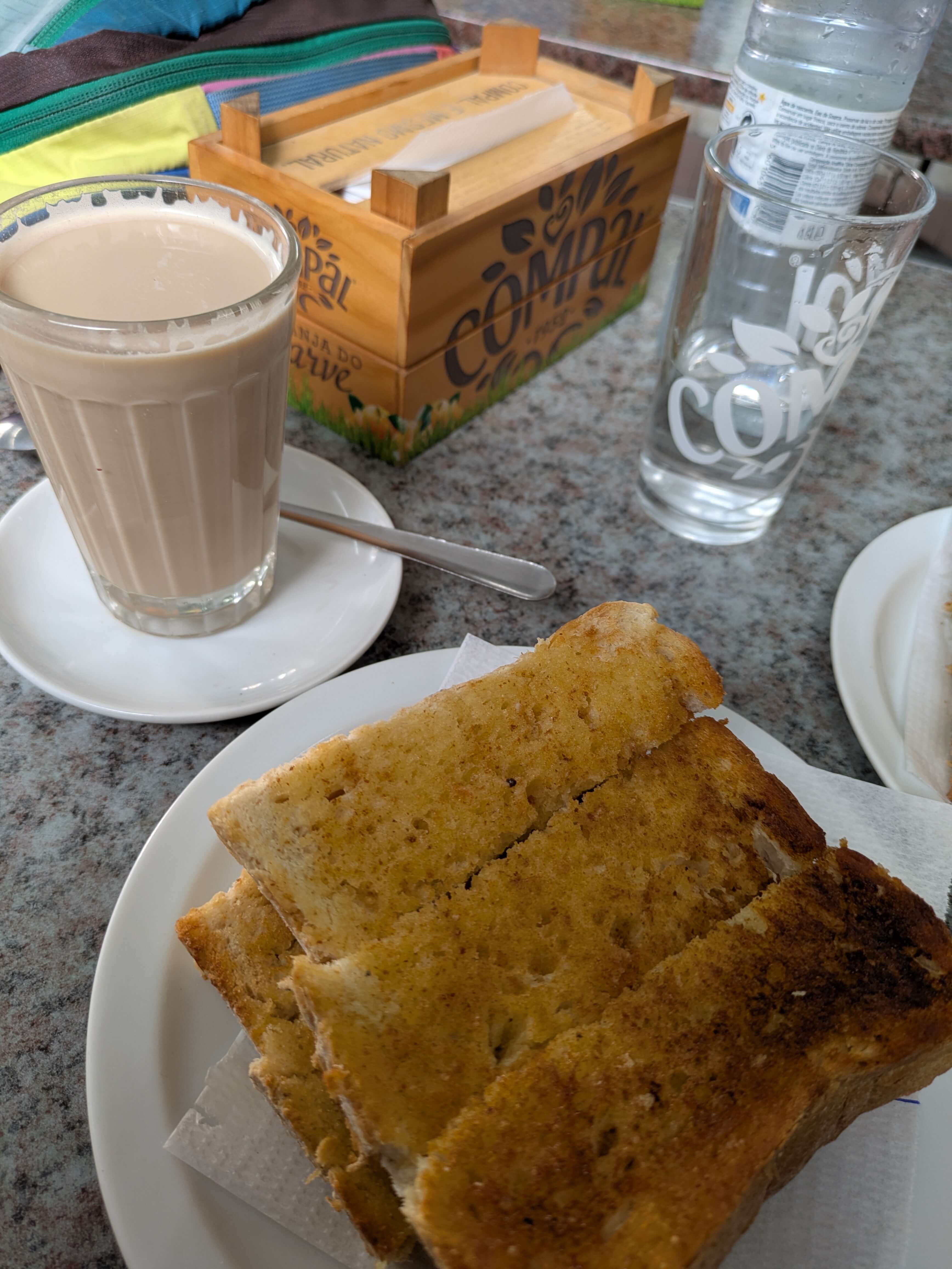 desayuno típico portugués